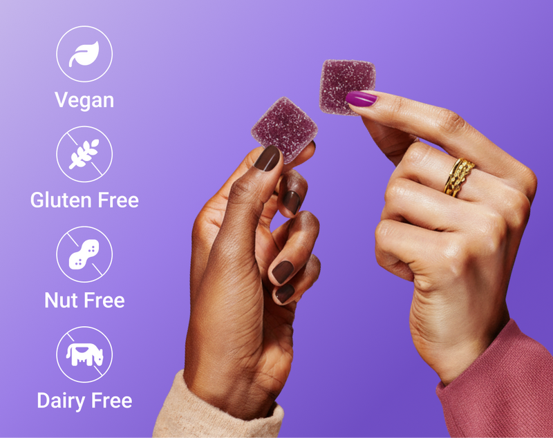 MoonBrew™  Sleep Gummies with Dual Magnesium & Daily Vitamins (Melatonin-Free)